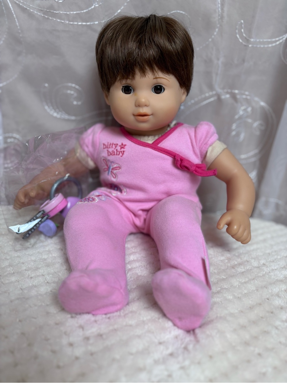 Bitty Baby American Girl Doll  With Pink Outfit